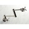 Kingston Brass KS4106ZX Wall Mount Pot Filler, Polished Nickel KS4106ZX - alternate 3